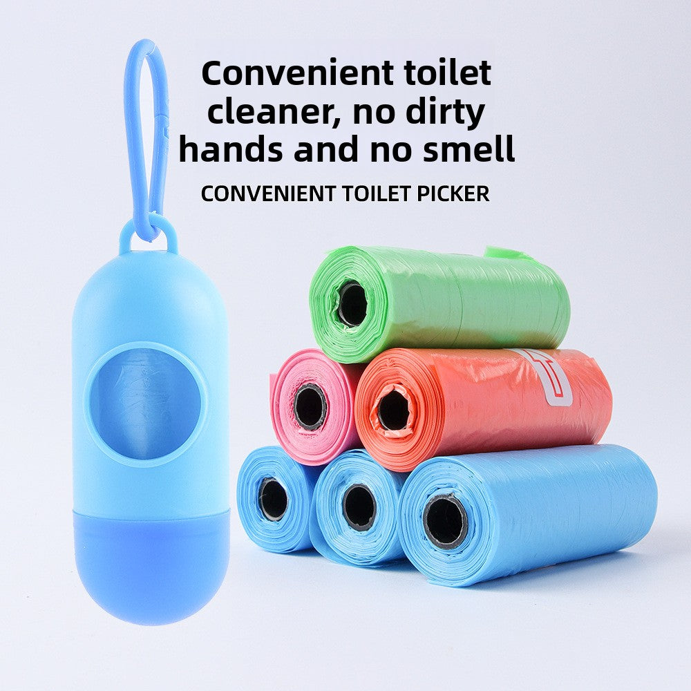 Portable Pet Waste Scooper with Bag Dispenser