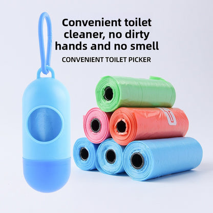Portable Pet Waste Scooper with Bag Dispenser