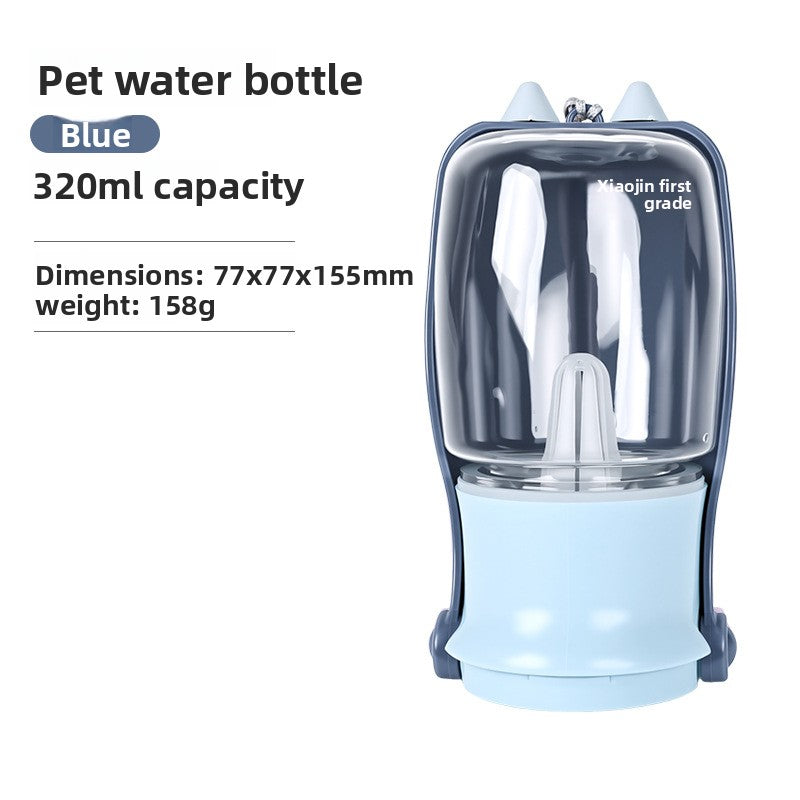 Portable Pet Feeder & Drinking Dispenser