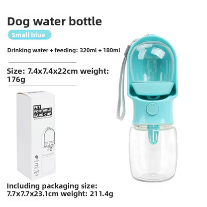 Portable Pet Feeder & Drinking Dispenser