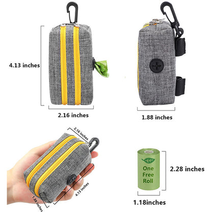 Pet Waste Bag Leash Dispenser