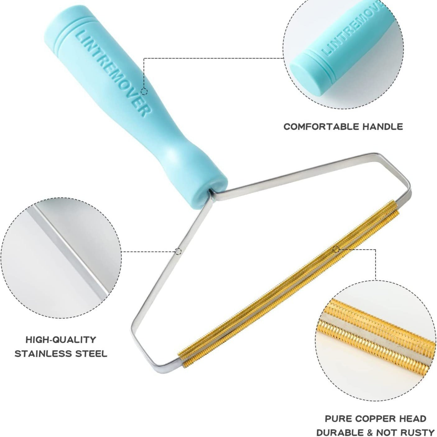 Pet Hair Remover for Fabrics and Carpets