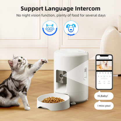 Smart Pet Feeder WiFi Automatic Food Dispenser