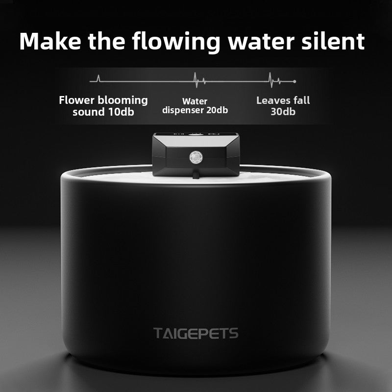 Ceramic Pet Water Dispenser Wireless Rechargeable UVC Sterilization Dog Cat Drinking Fountain