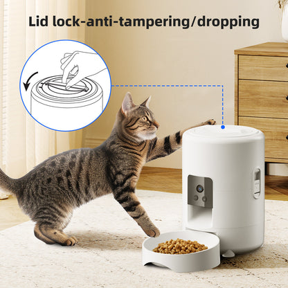 Smart Pet Feeder WiFi Automatic Food Dispenser