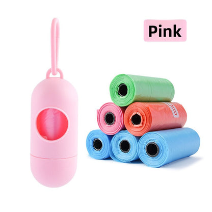 Portable Pet Waste Scooper with Bag Dispenser