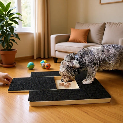 Wooden Pet Scratching Board with Nail File