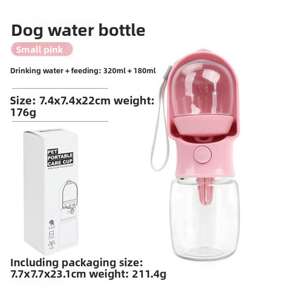 Portable Pet Feeder & Drinking Dispenser