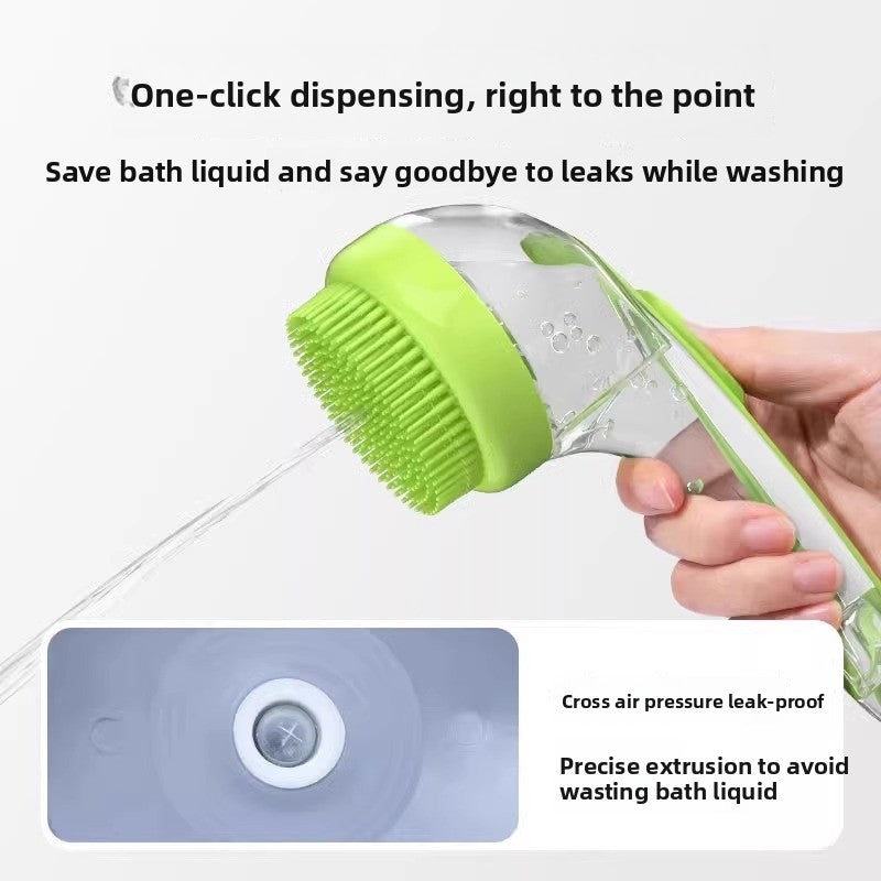 Pet dog shampoo brush