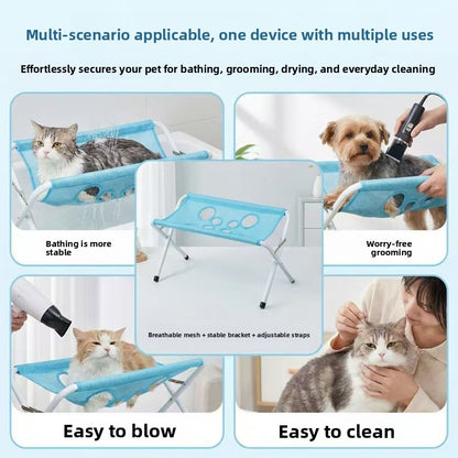 Pet Grooming Hammock for Bathing and Nail Clipping