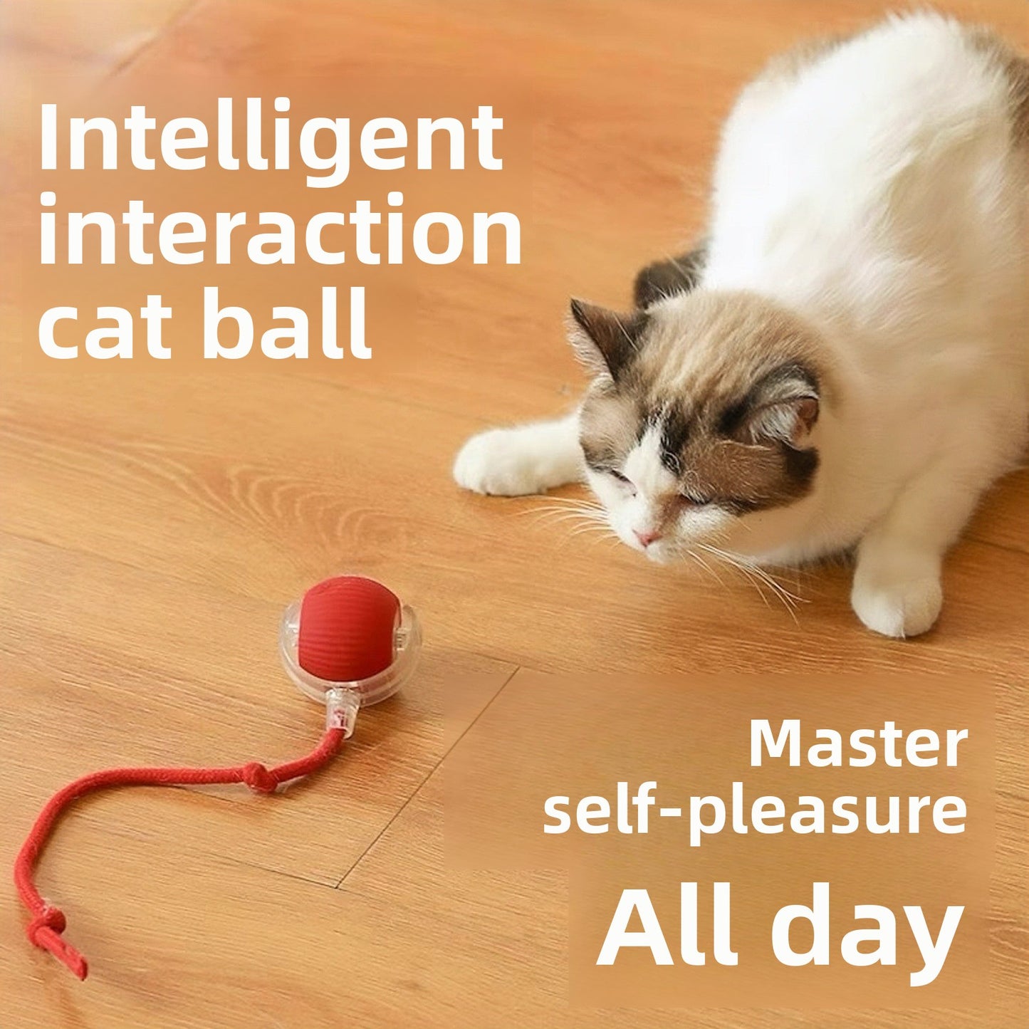 Smart Rolling Ball Self-Entertainment Interactive Pet Toy