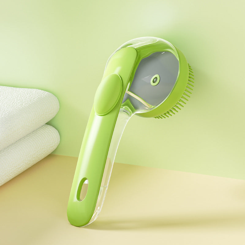 Pet dog shampoo brush
