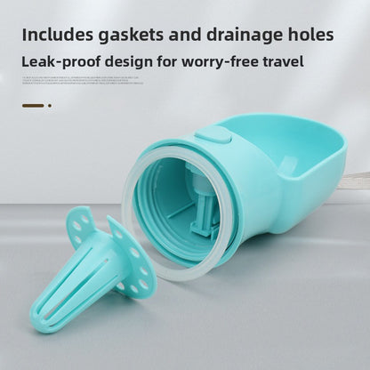 Portable Pet Feeder & Drinking Dispenser