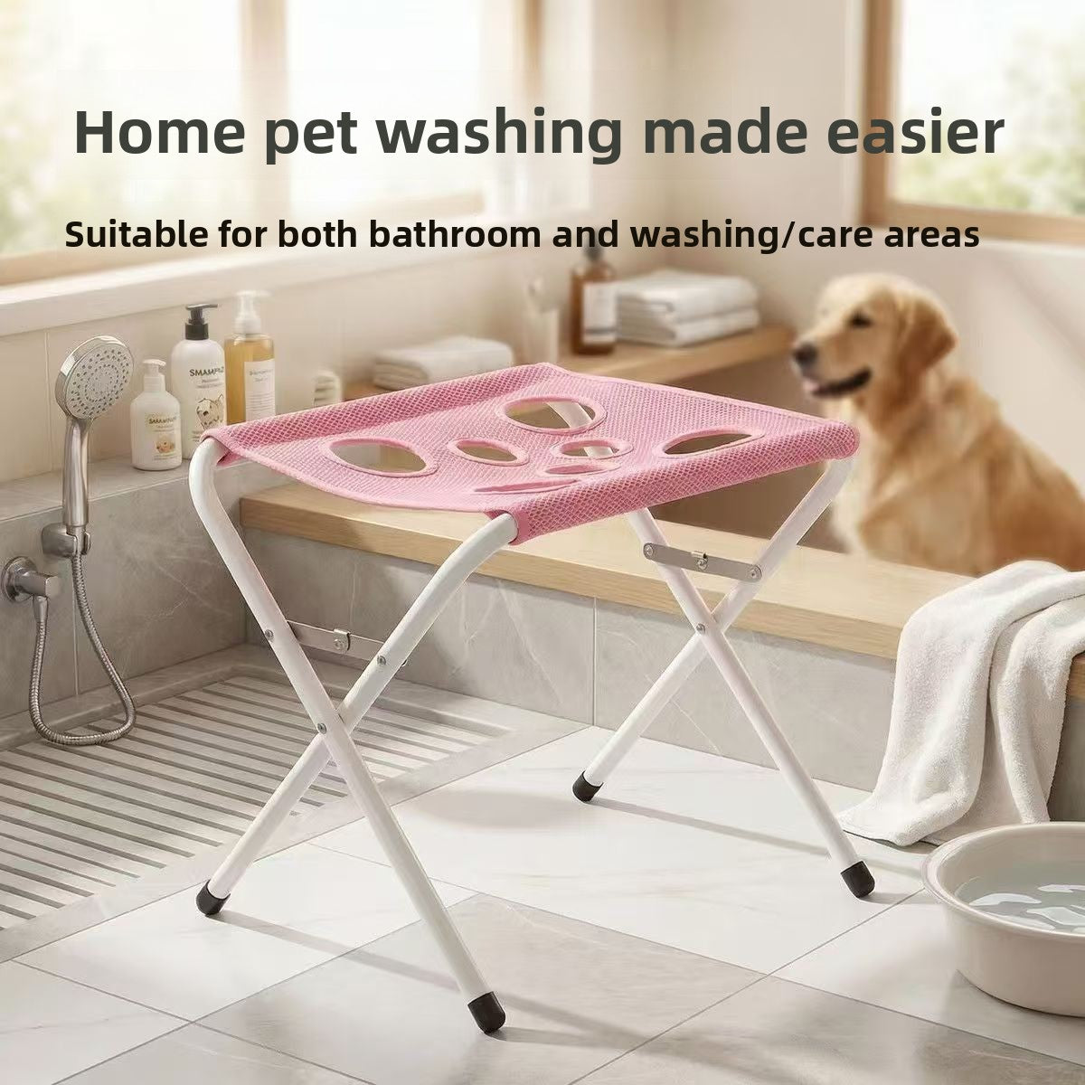 Pet Grooming Hammock for Bathing and Nail Clipping