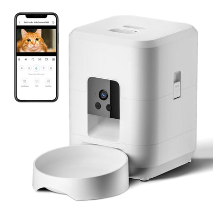 Smart Pet Feeder WiFi Automatic Food Dispenser