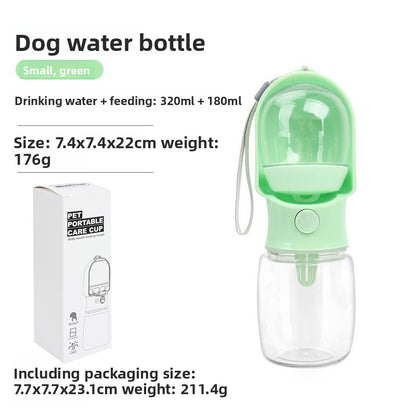 Portable Pet Feeder & Drinking Dispenser